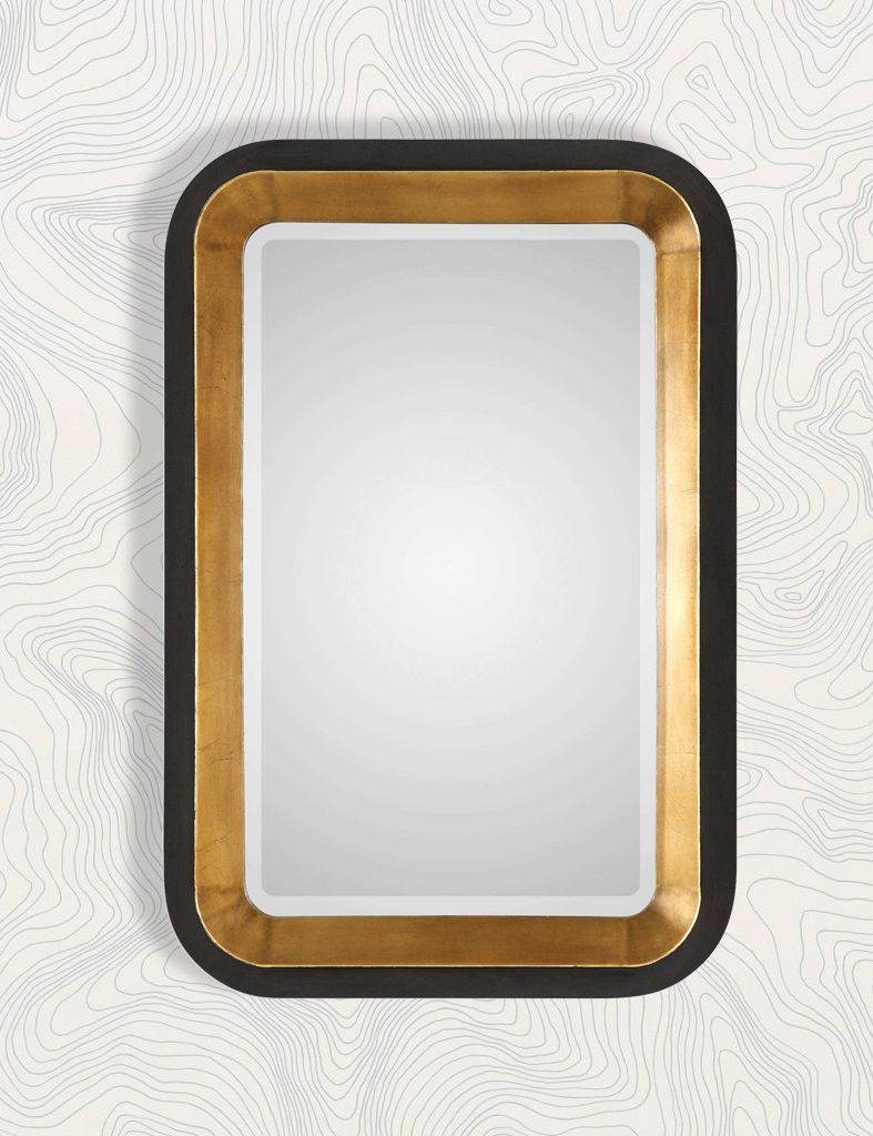 Gold Leaf Decorative Mirror Colorful Frame Mirror Mirrorwalla