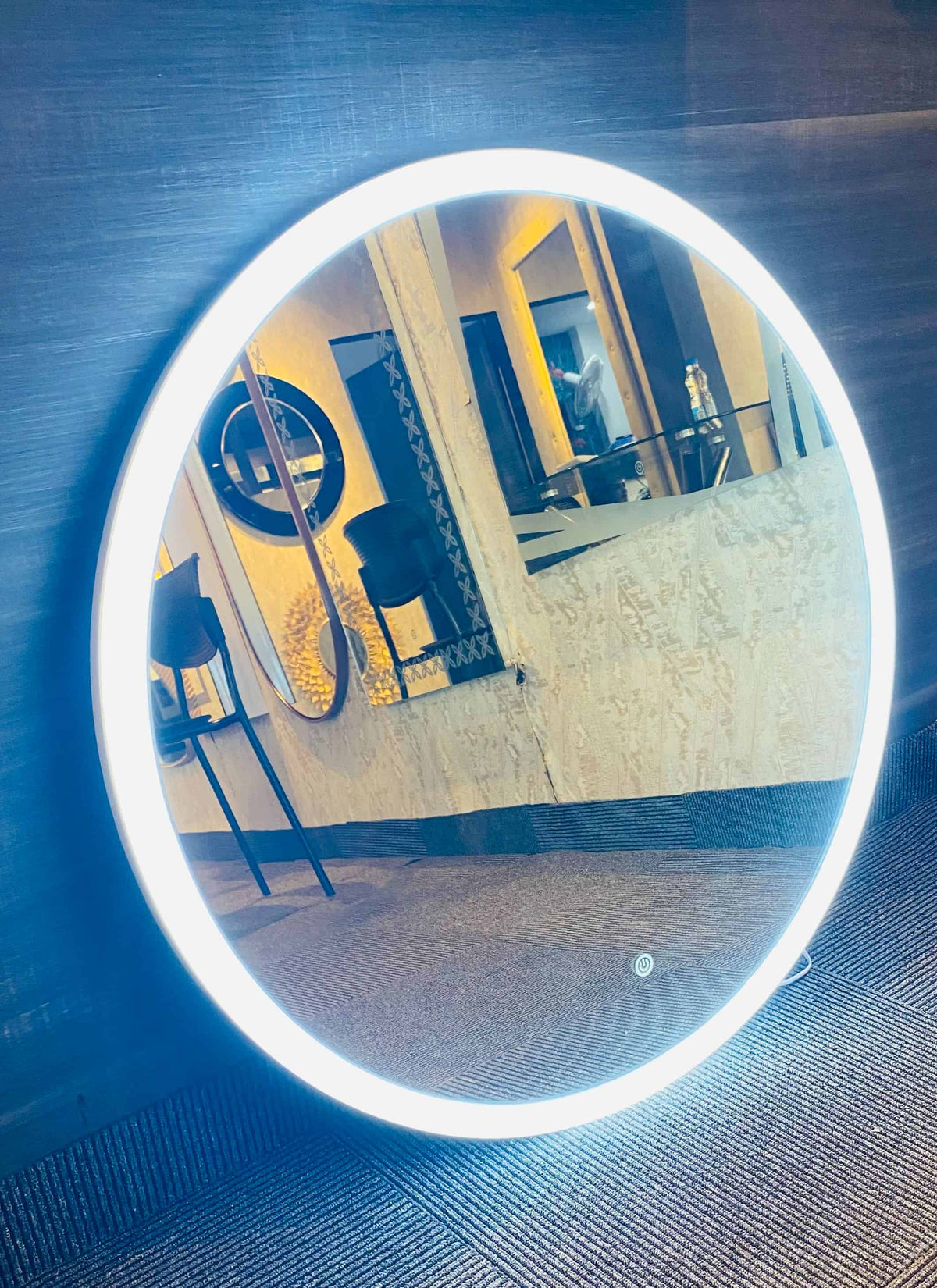 Acrylic Moon Lighted Mirror