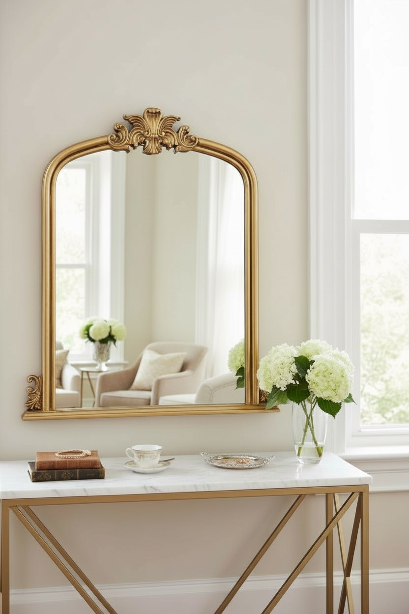 European art decorative mirror