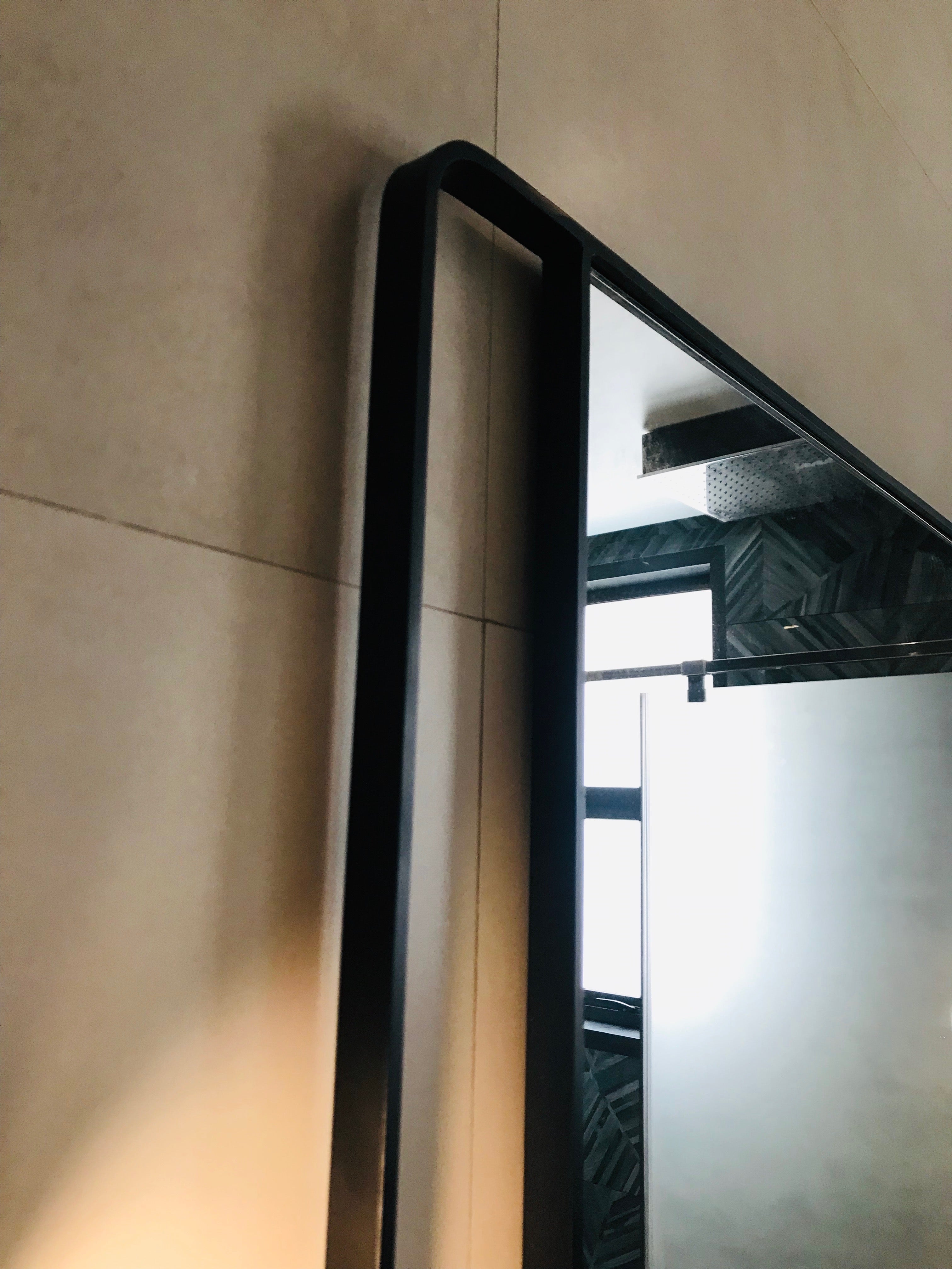 Black Ecocide Metal Mirror