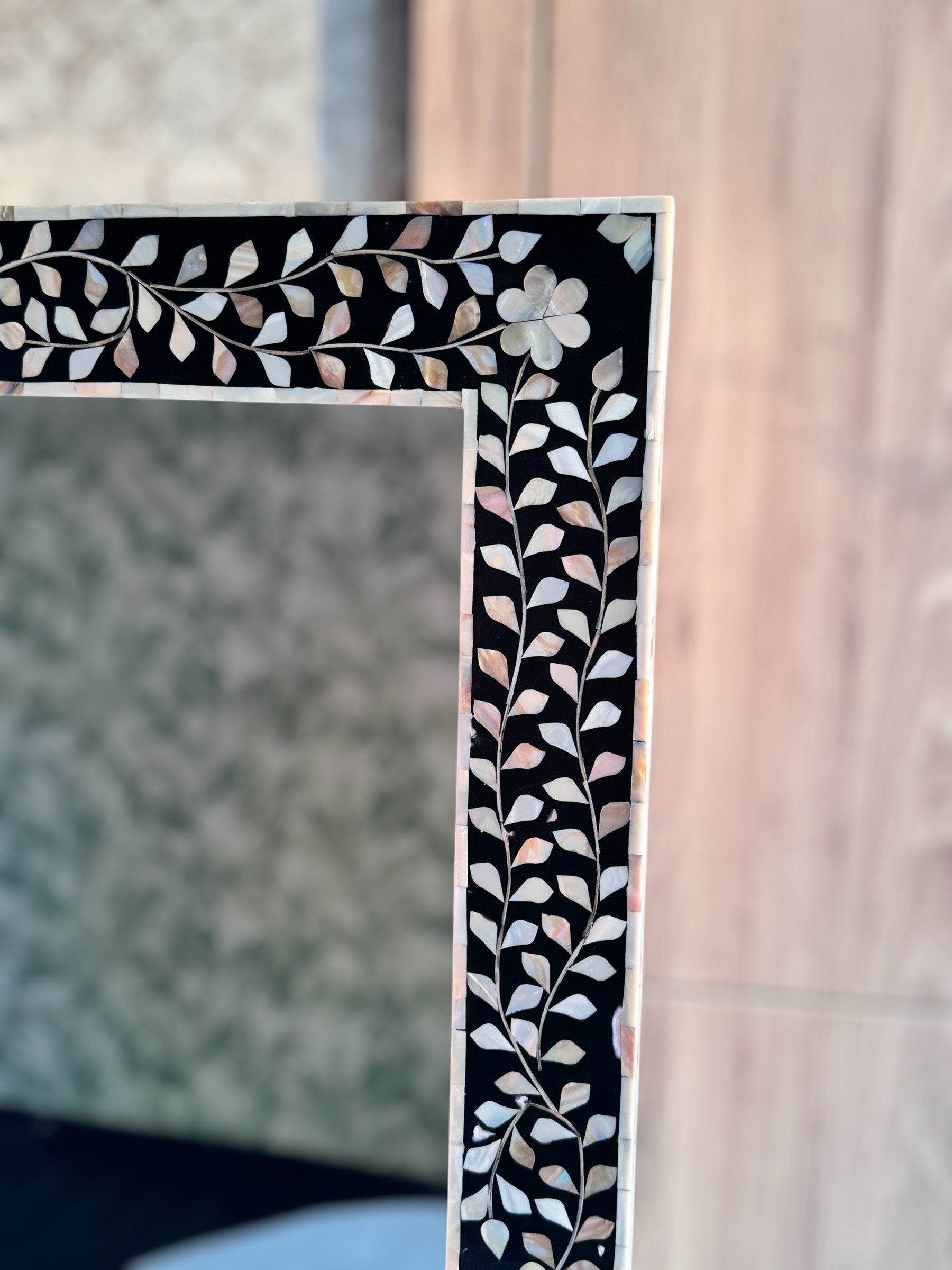Blossom Full length mother of pearl mirror - Mirrorwalla