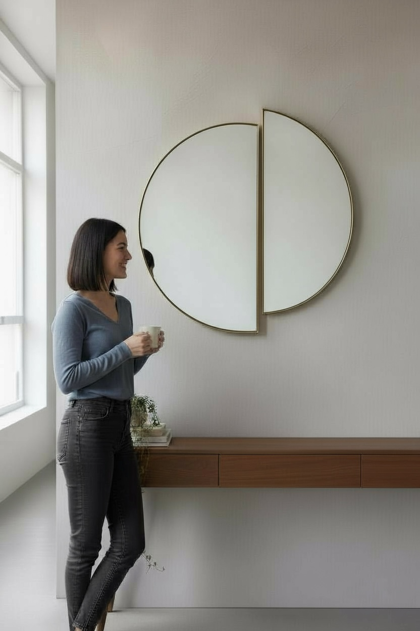 Breakcircle decorative mirror
