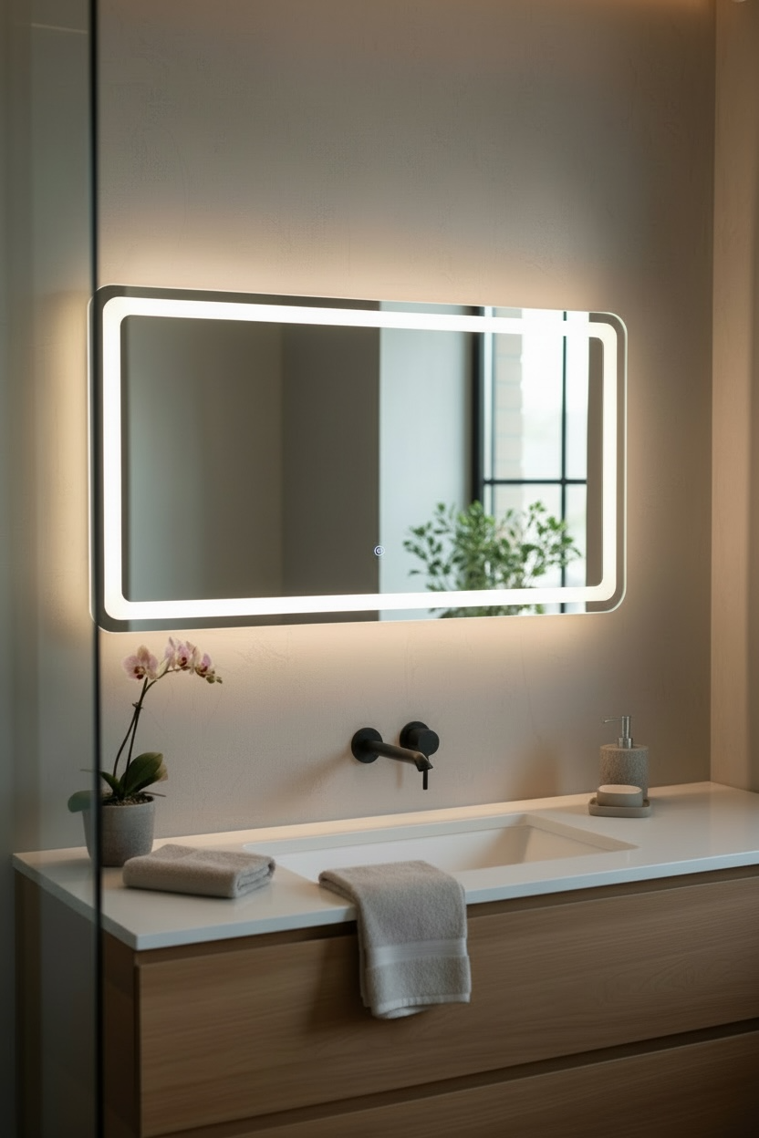 Illuminated BS4 LED Mirror