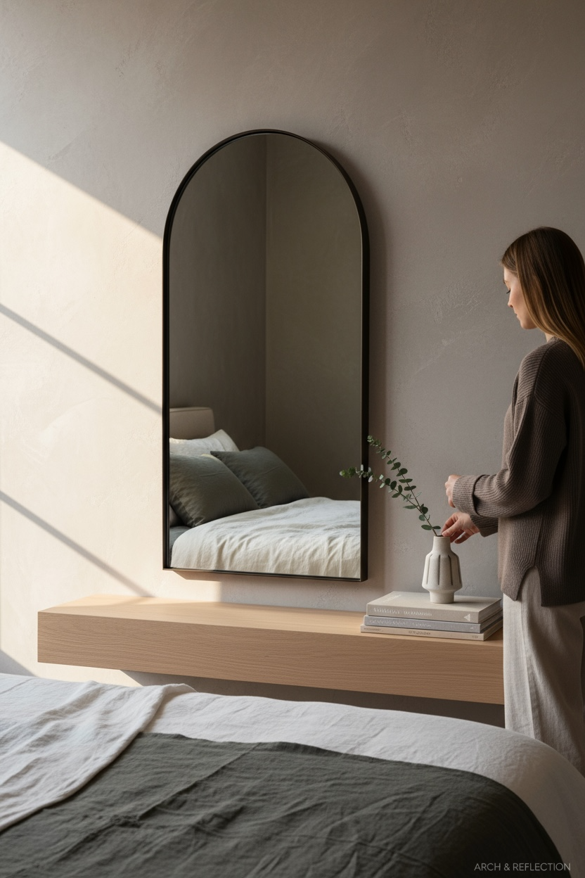 Black Arch Dc Mirror