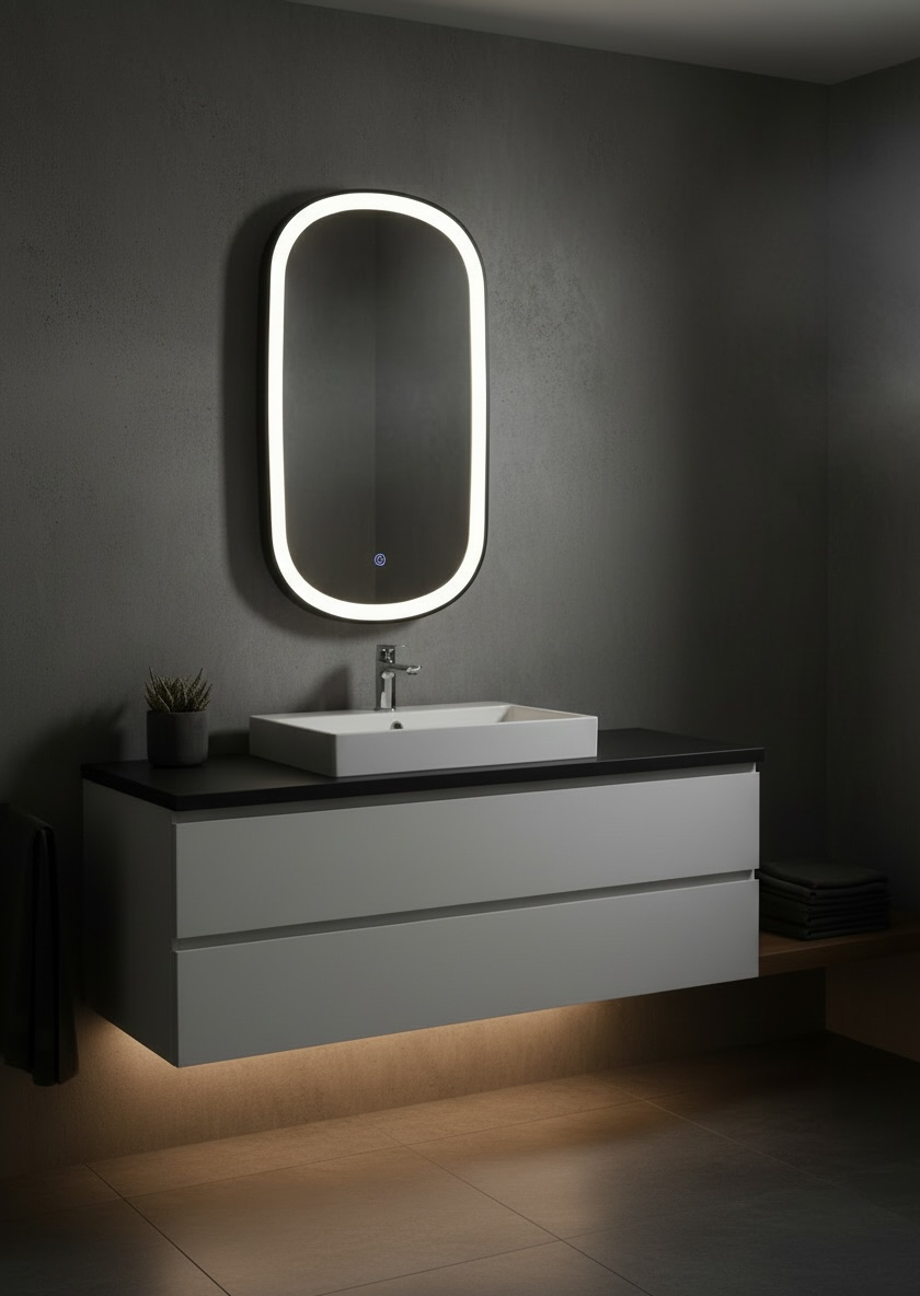 F7 Oval Led Mirror