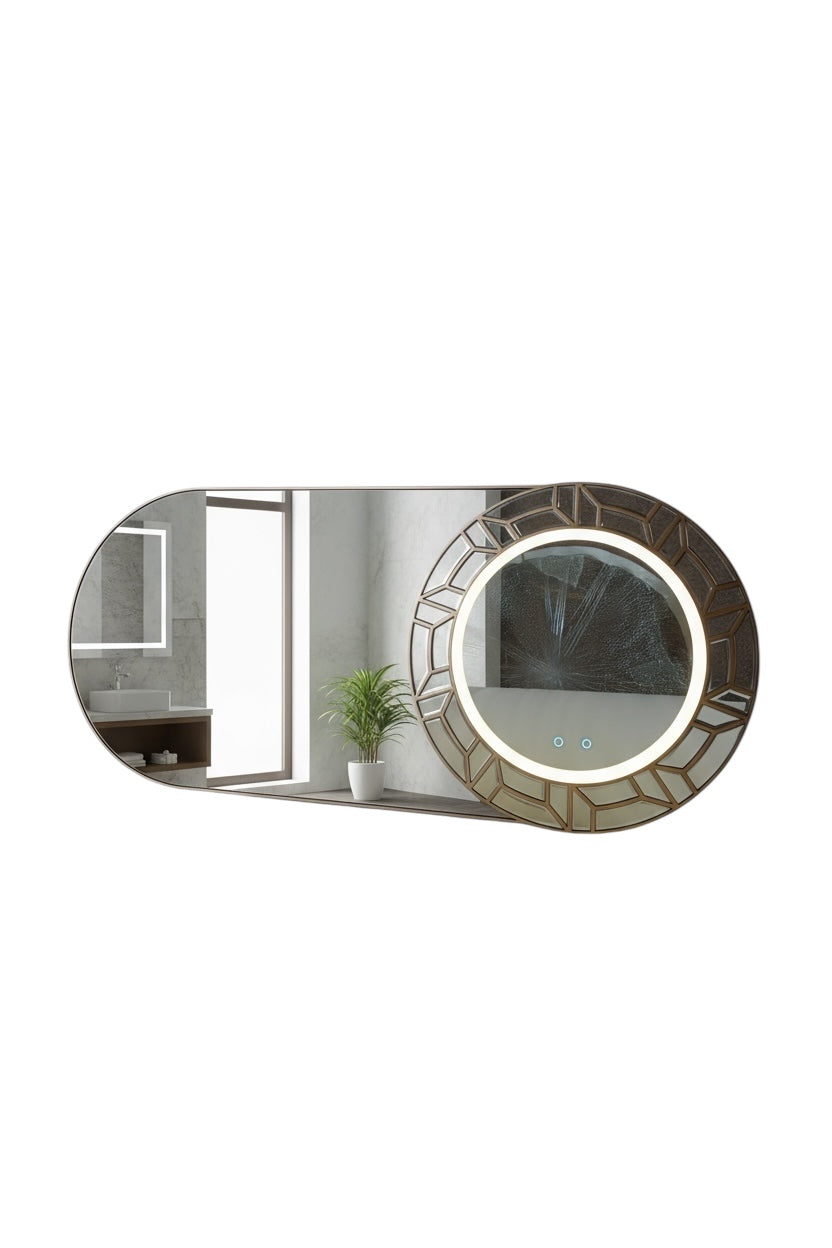 Net-x capsule led mirror
