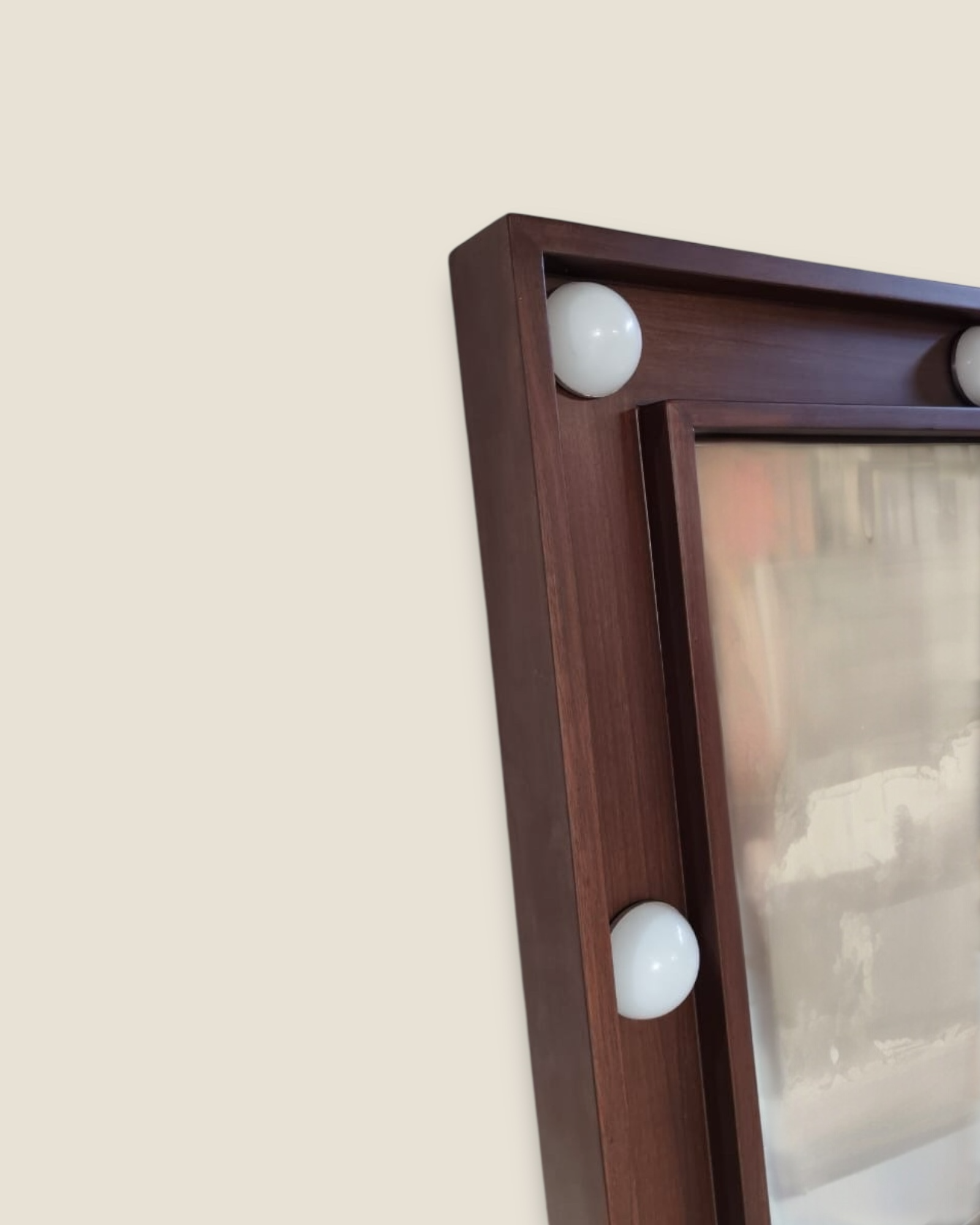 Walnut Z10 Vanity mirror