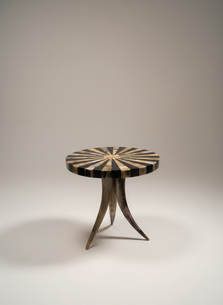 Xizo Hone round coffee table