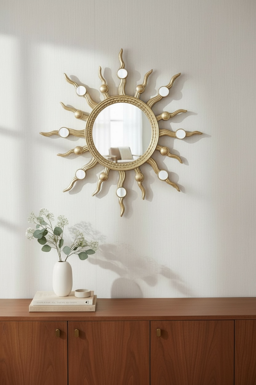 Sun Boom Decorative Mirror