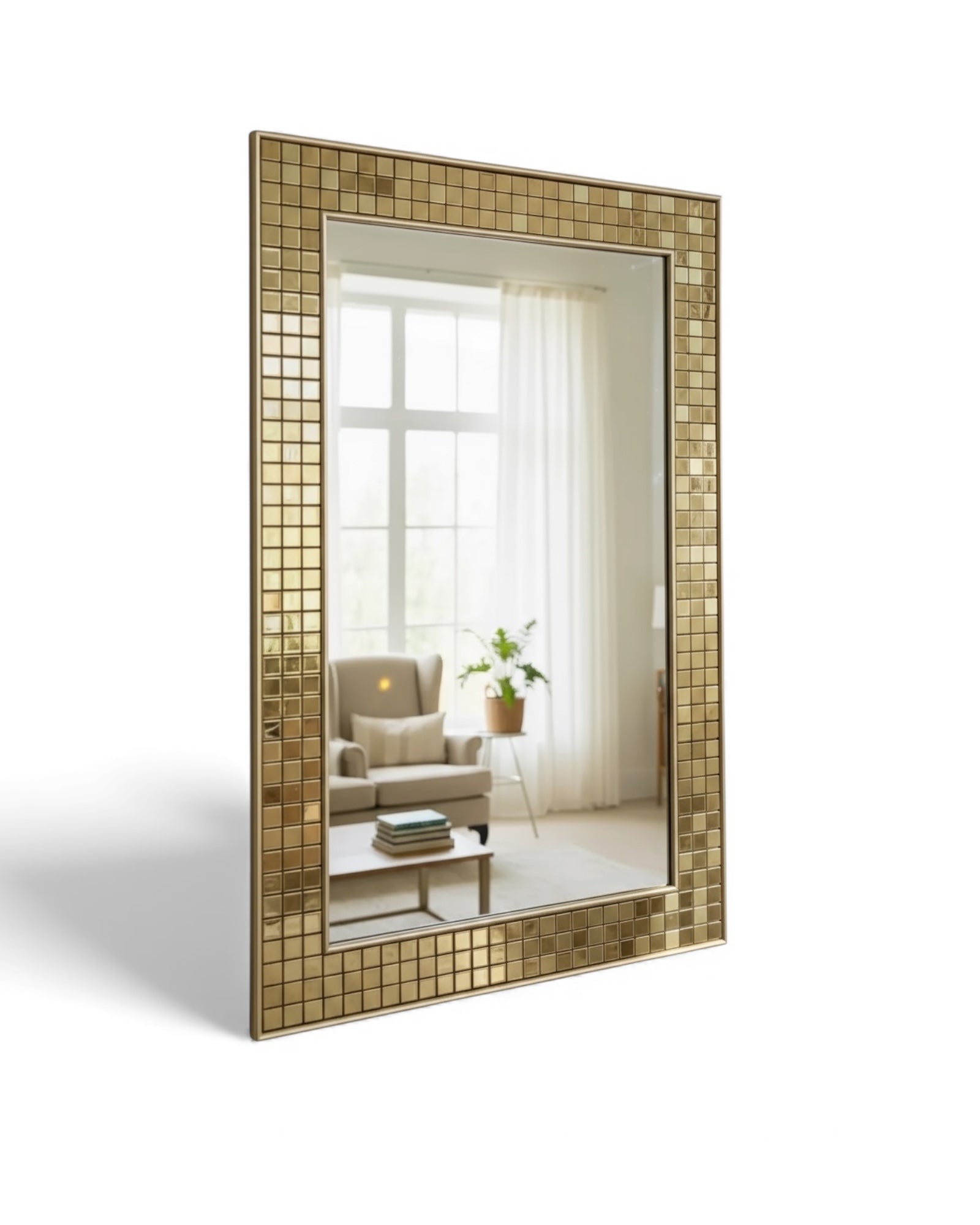 Italian Gold Mosaic DG Mirror