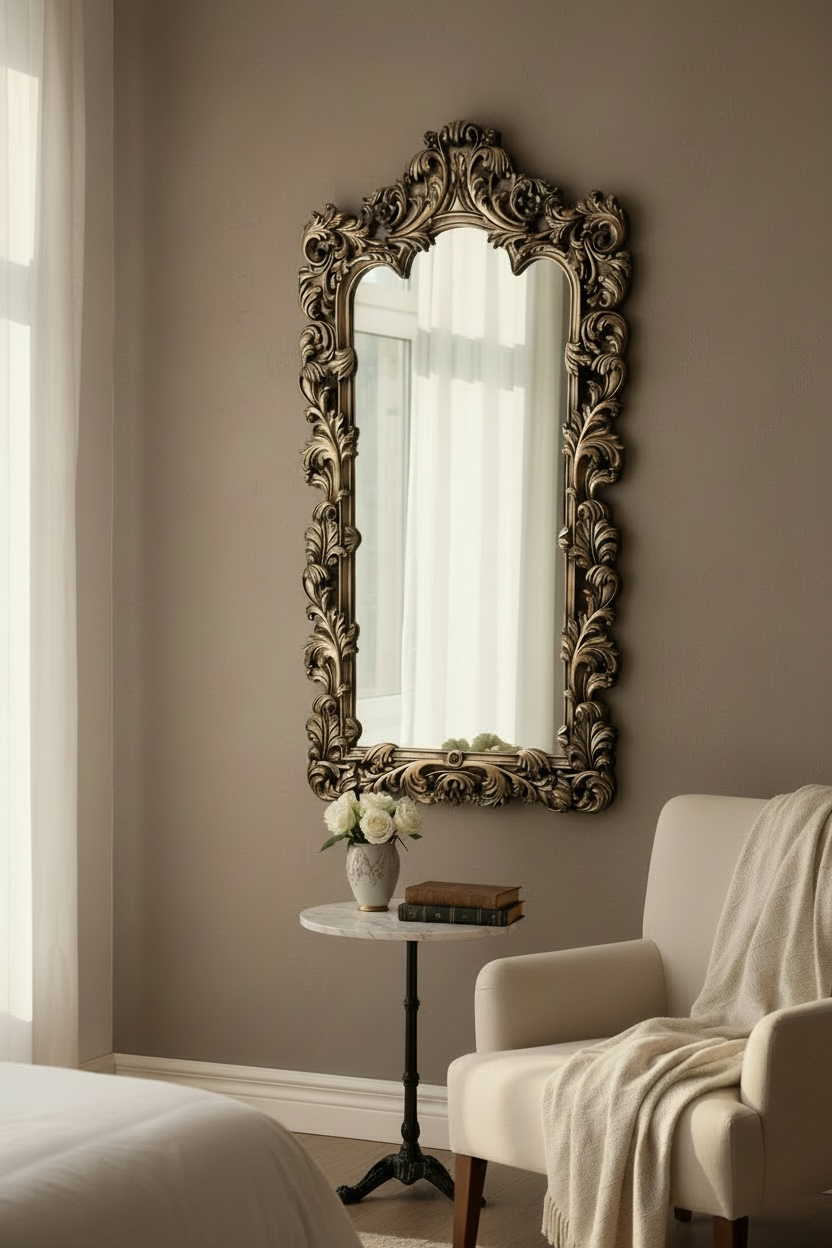 Ornoat European art mirror