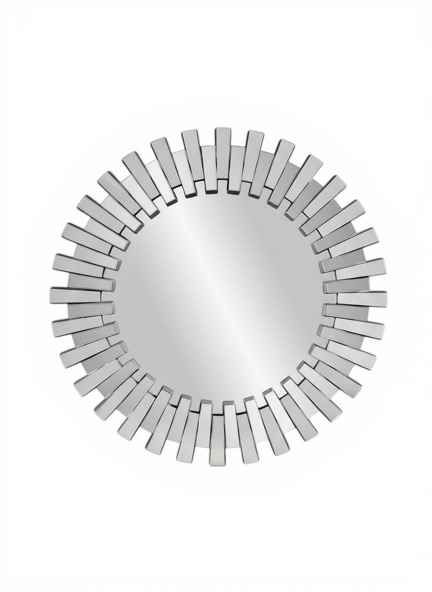 Decorative Glassy Lines Mirror