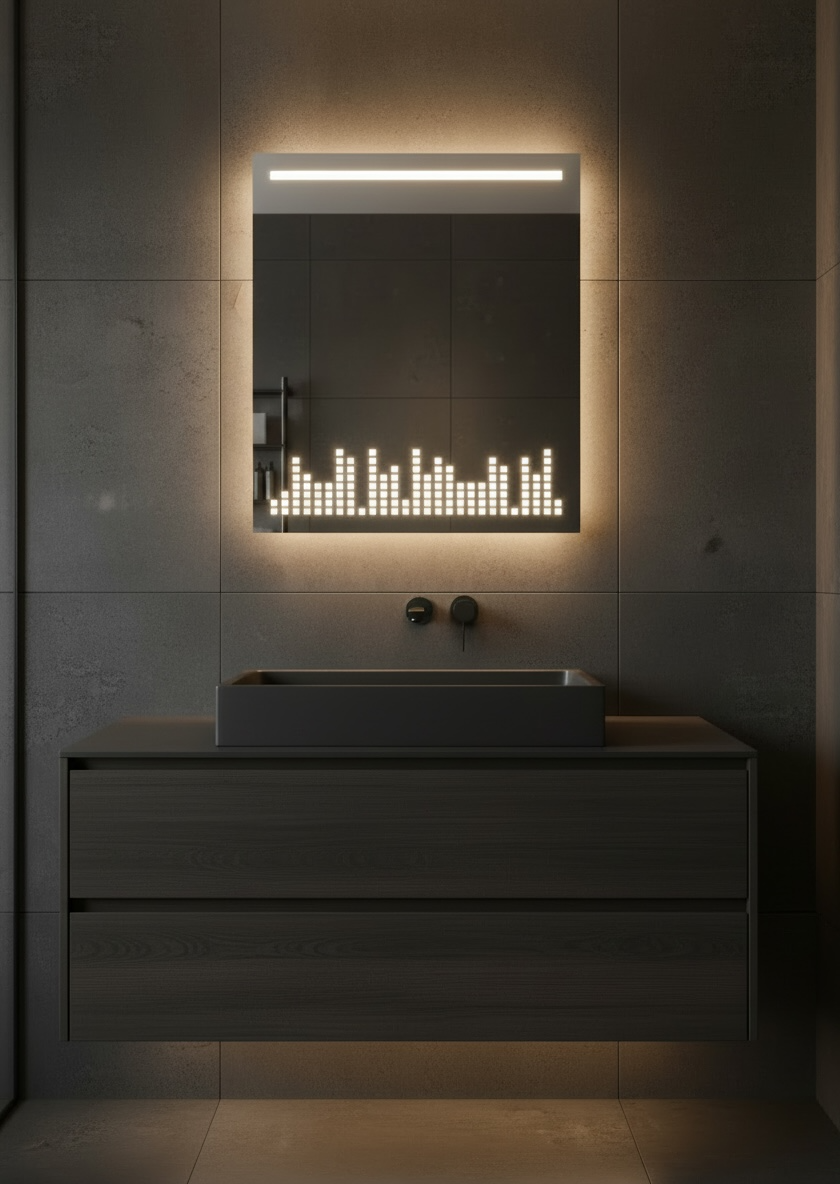 Music Magic Led Mirror