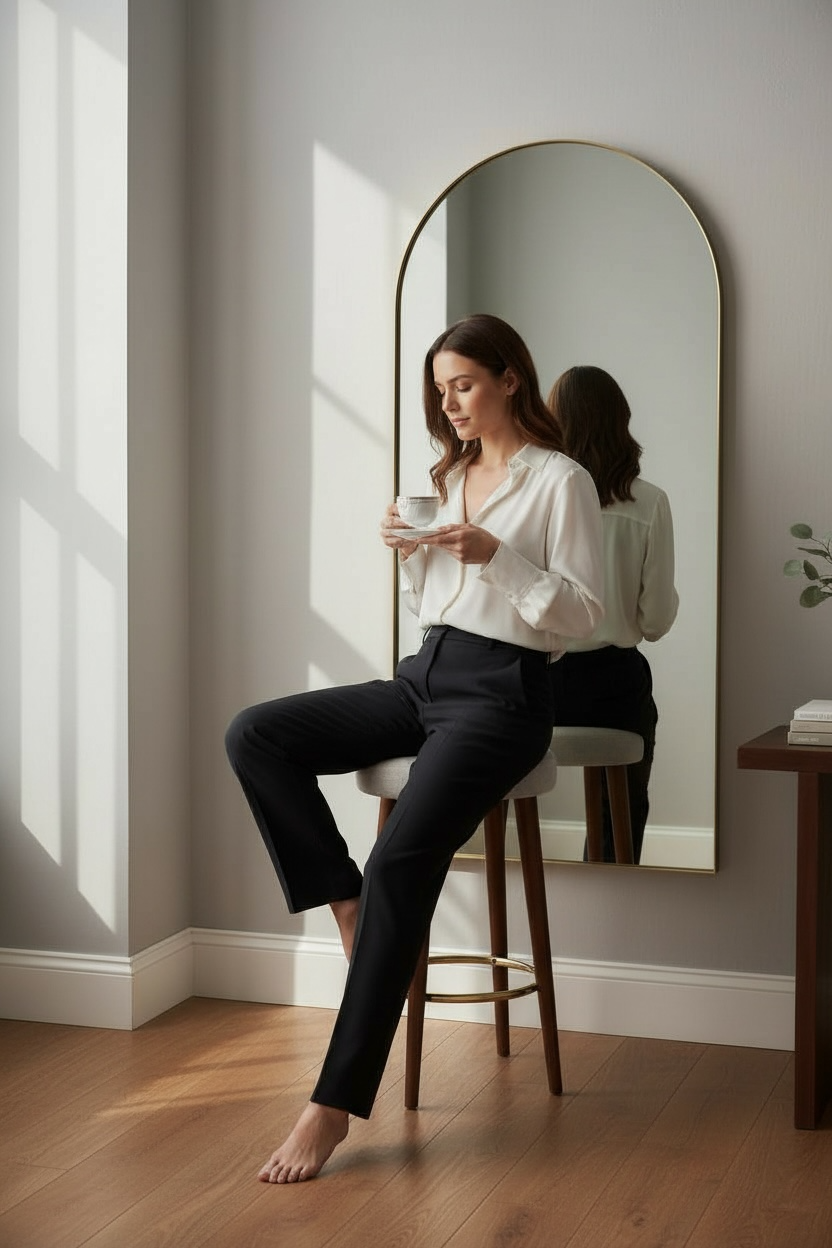 Fizzy Arch Long Pvd Mirror