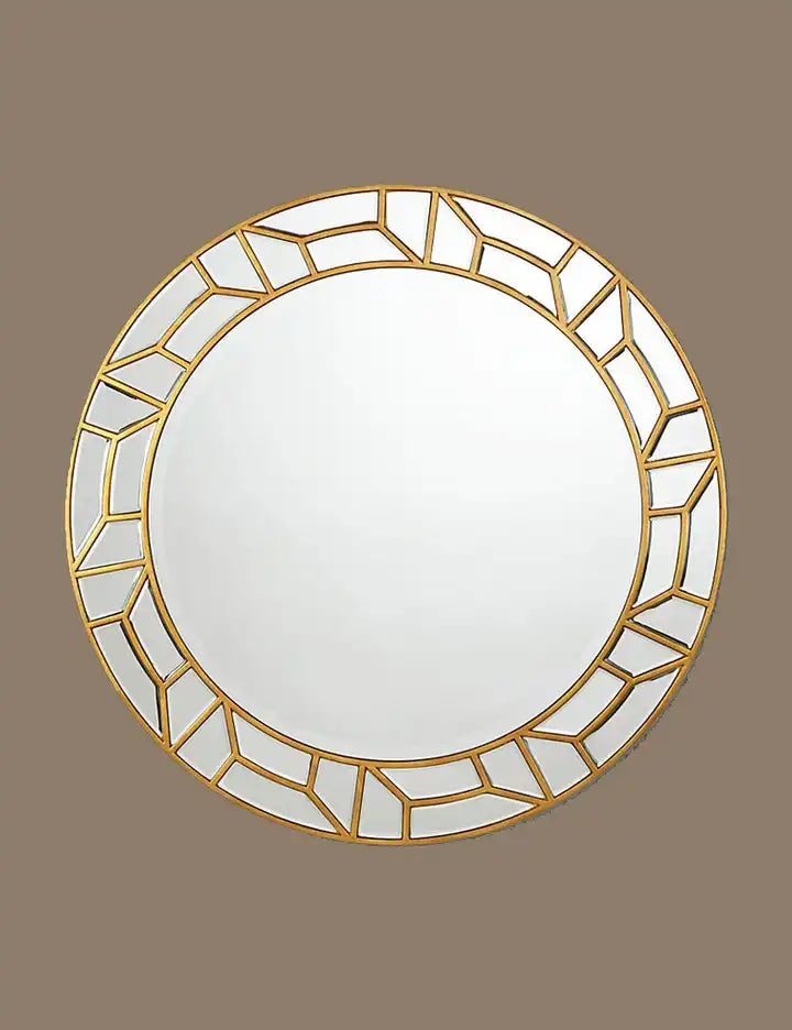 Round Net Decorative Mirror - Mirrorwalla