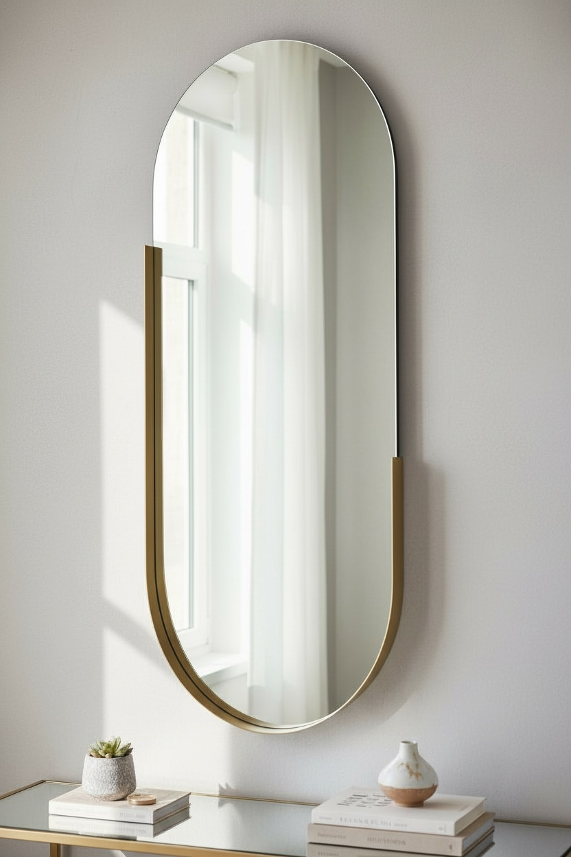 Zigzag Capsules Pvd Mirror