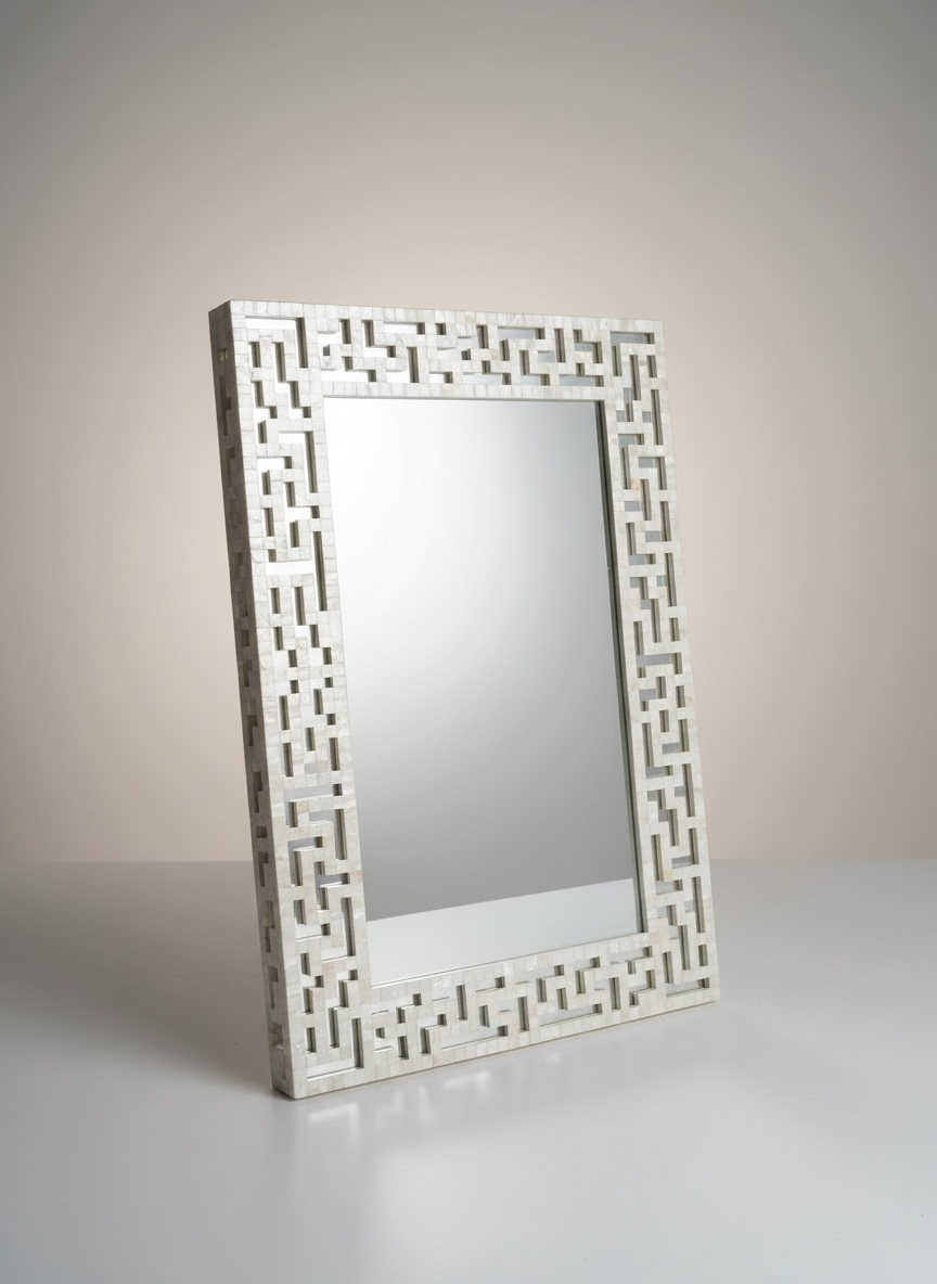 Ivory Mpearl Mirror