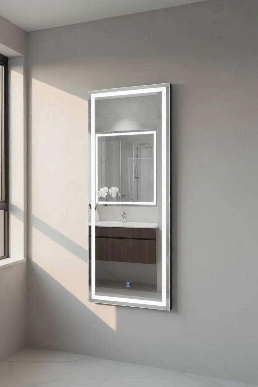 Illuminated D8 LED Dresser Mirror