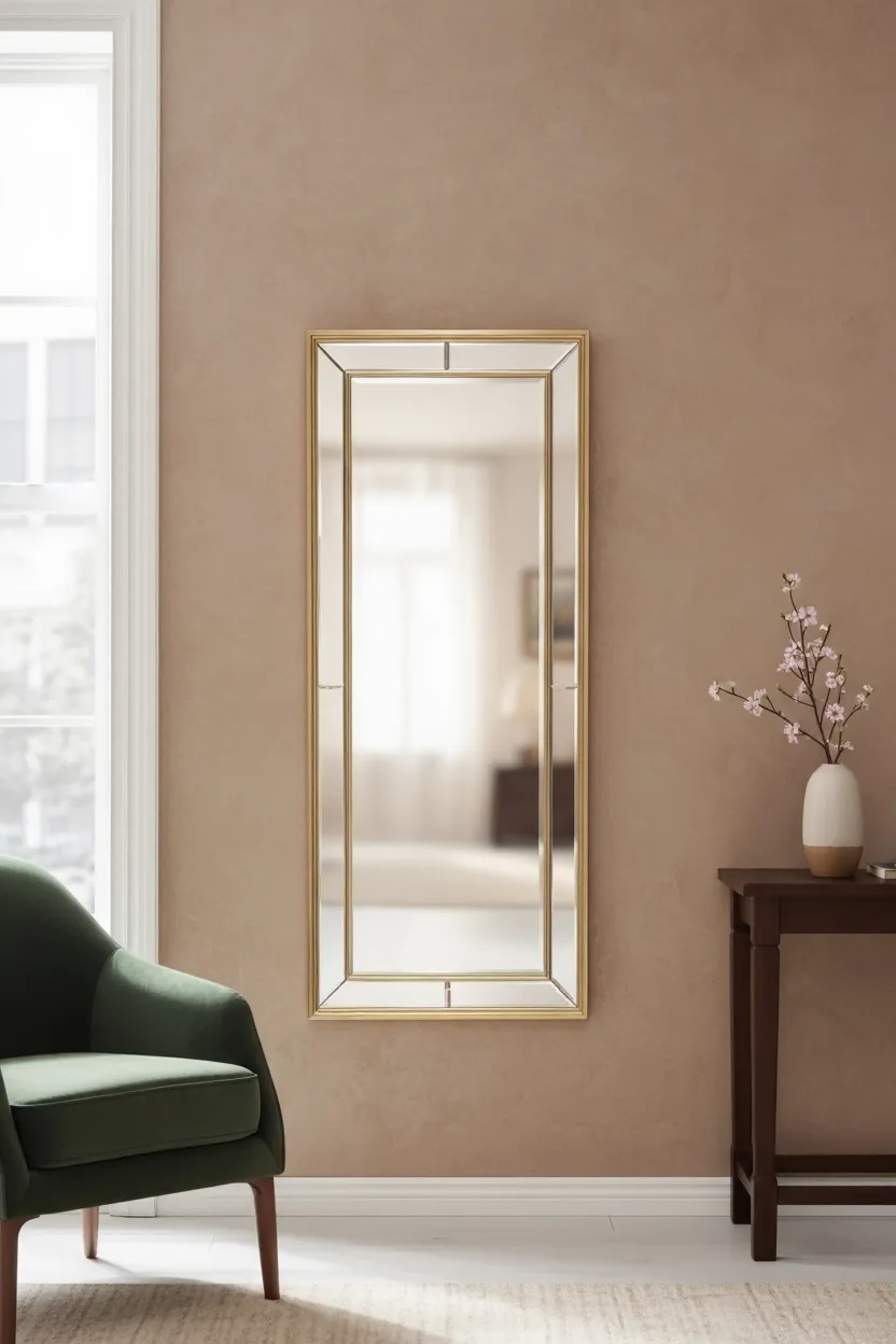 Gold Life Long Dresser Mirror