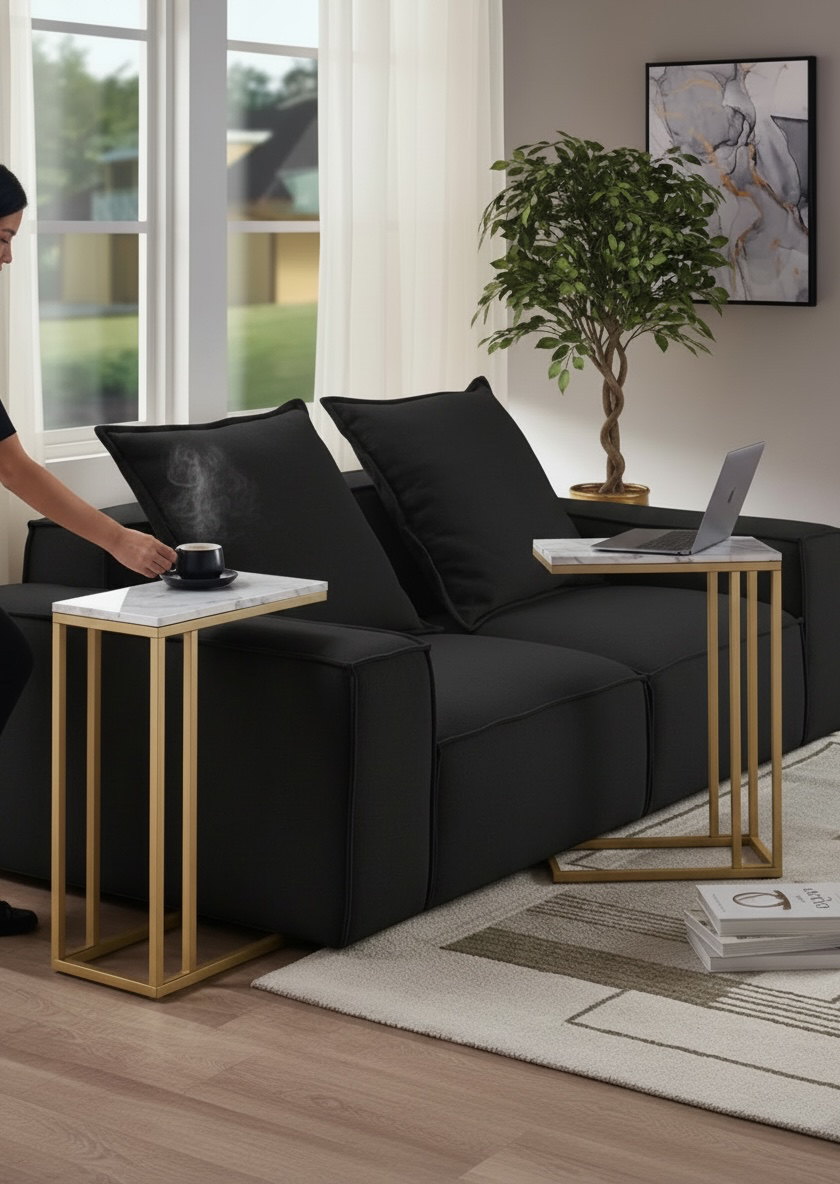 Gold SL accent table