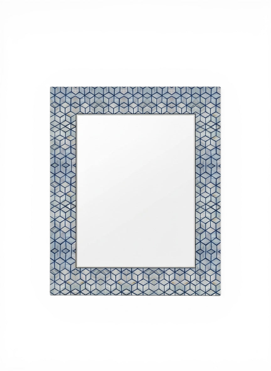 Blue Pearl Box Dc Mirror