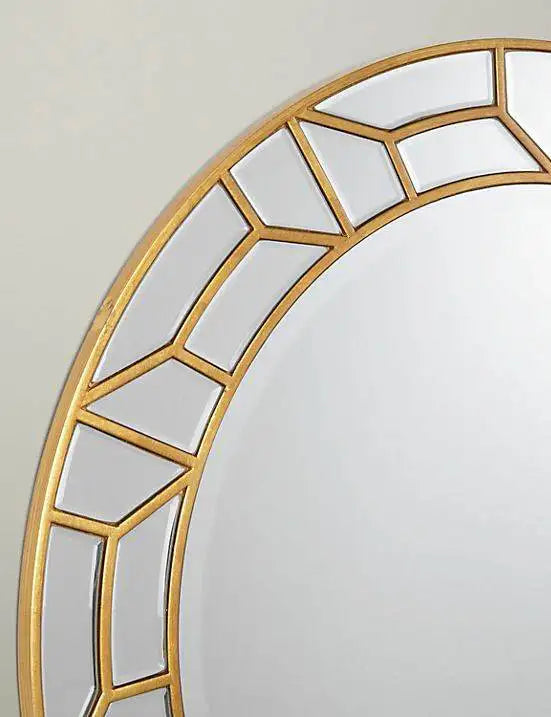 Round Net Decorative Mirror - Mirrorwalla
