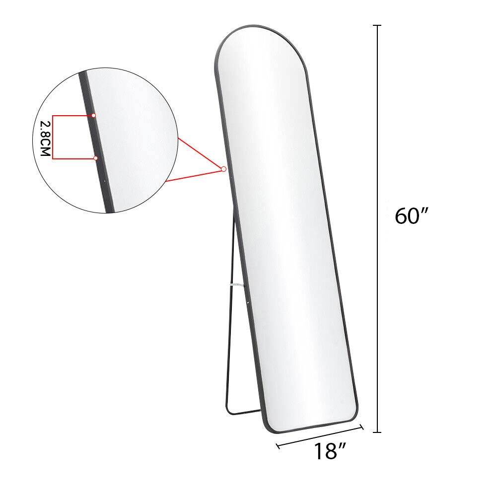 Zito-B full length standing mirror - Mirrorwalla