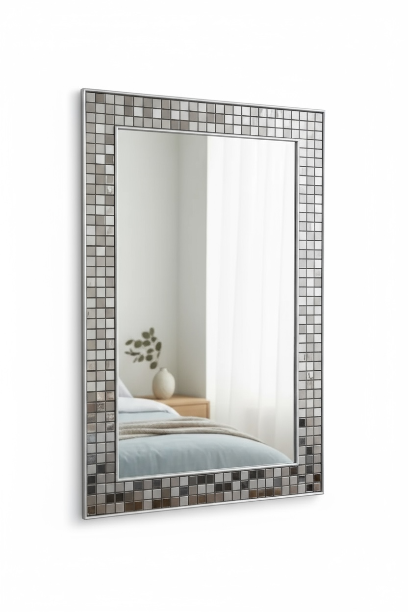 Silver Mosaic X4 Mirror