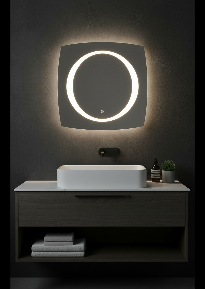 Illuminated S1LED Mirror