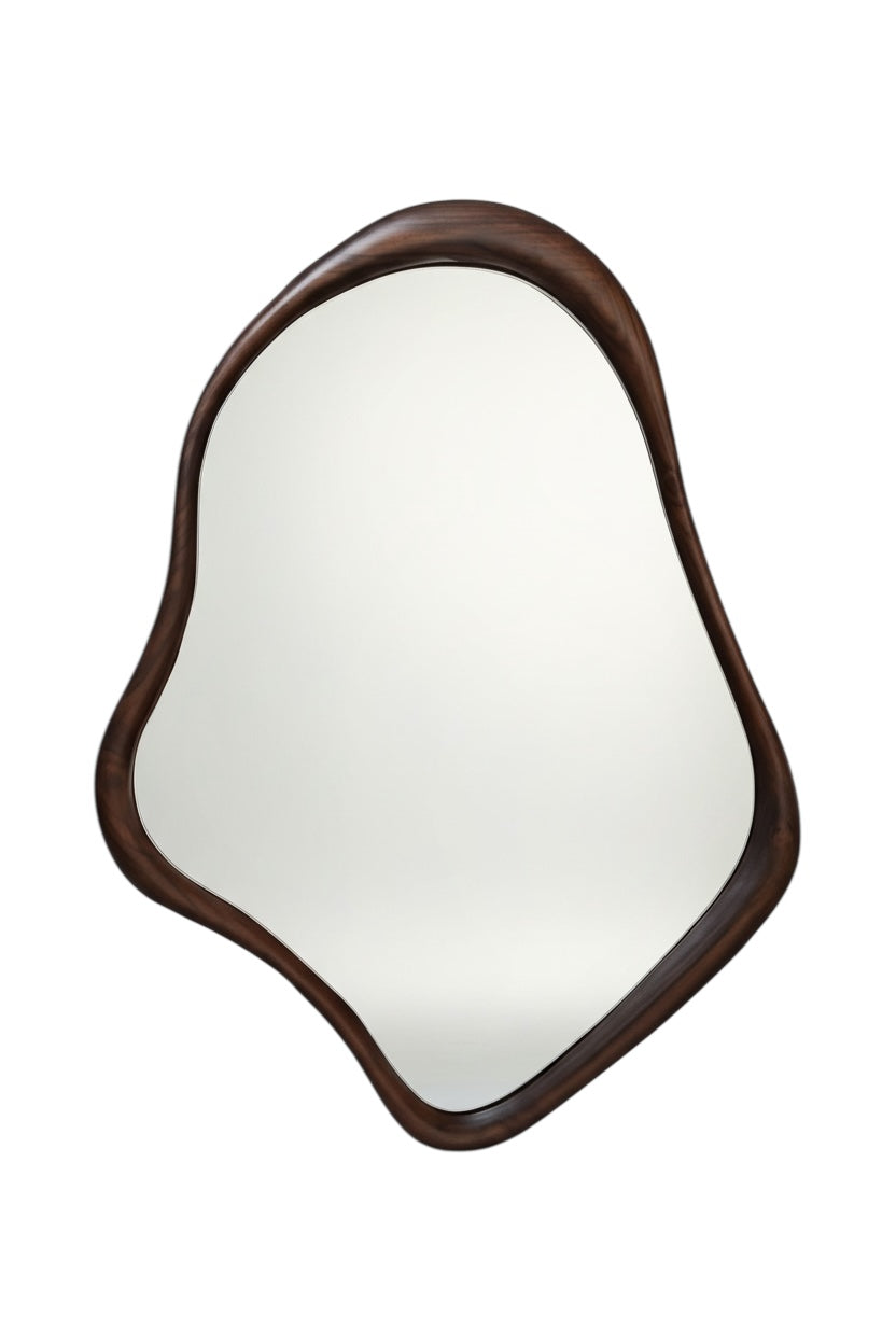 Teak Organic dc mirror
