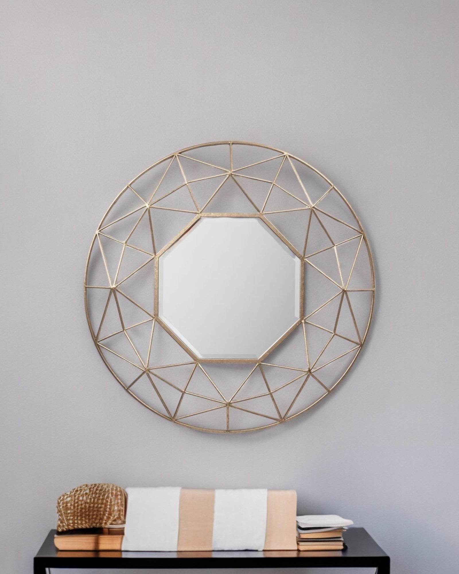 GI Diamond Decorative Mirror - Mirrorwalla