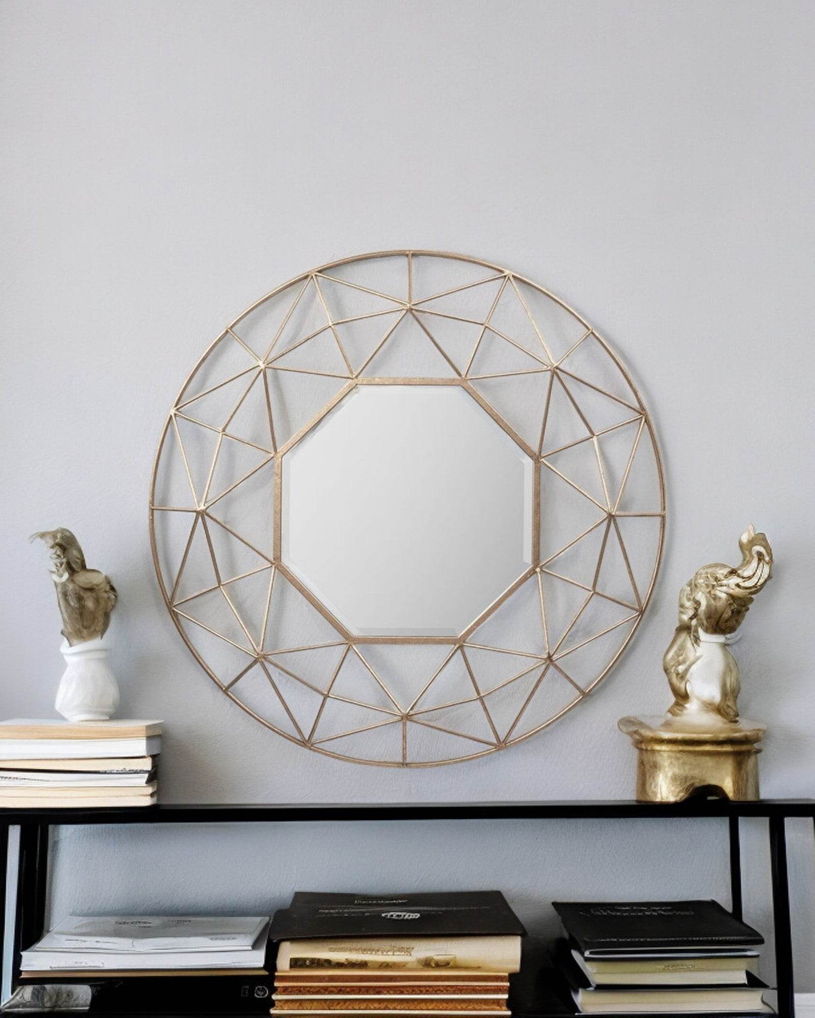 GI Diamond Decorative Mirror - Mirrorwalla