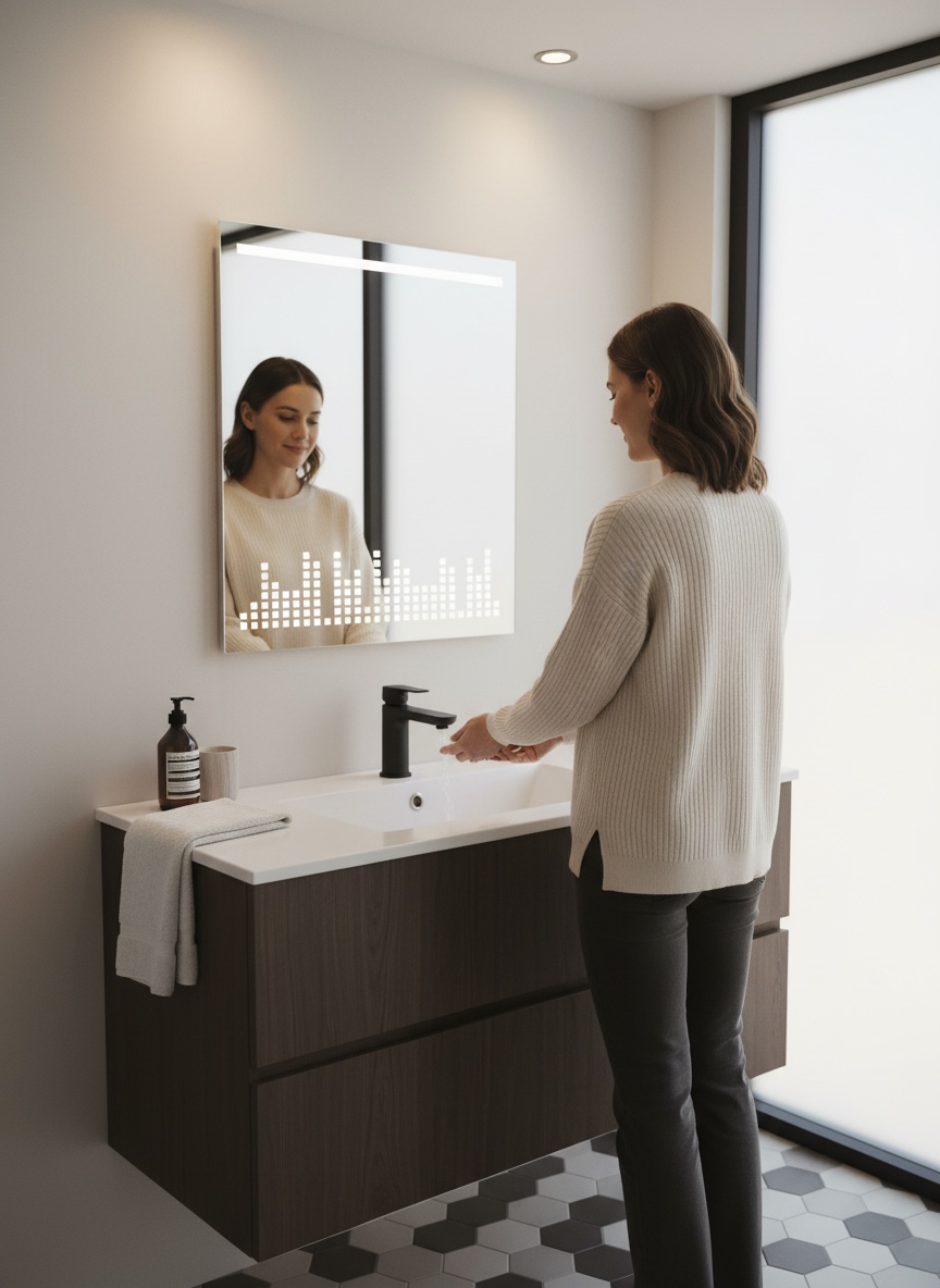 Music Magic Led Mirror