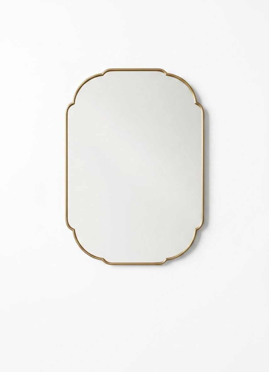 Dezco gold dc mirror