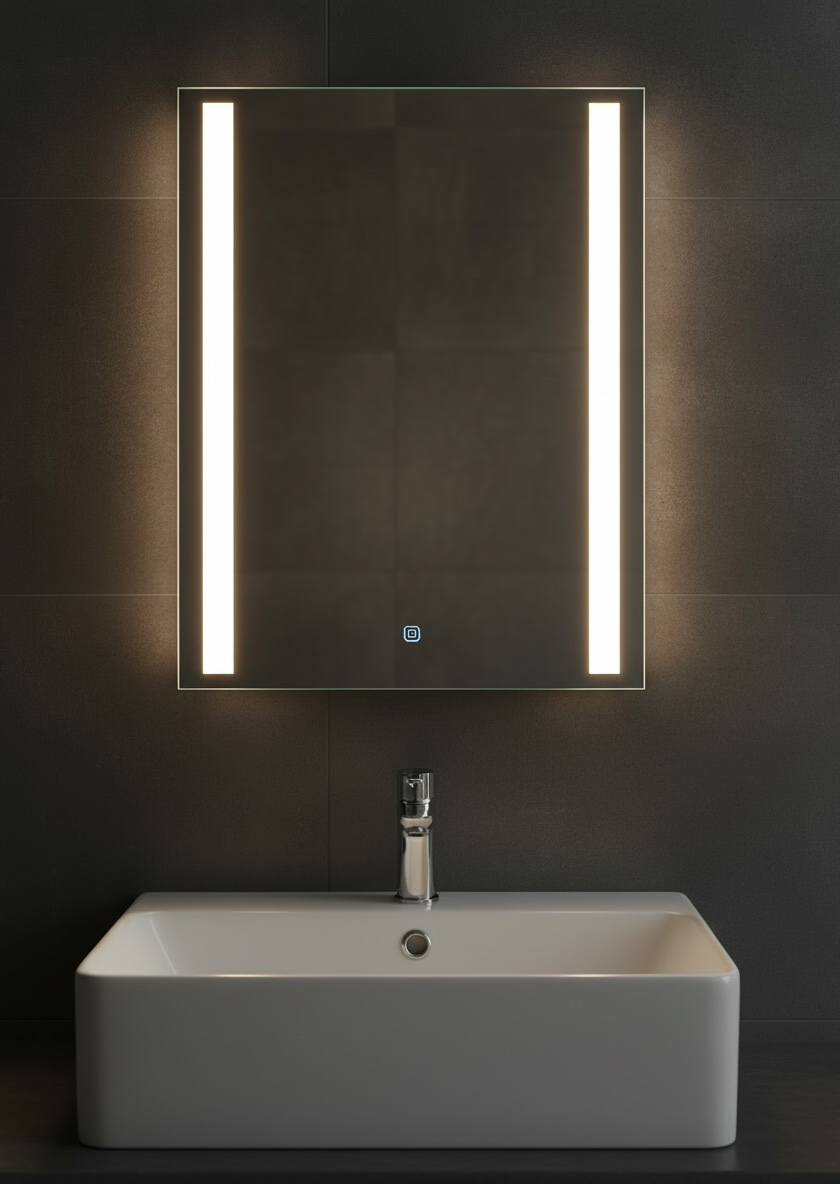 L2 White LED Mirror