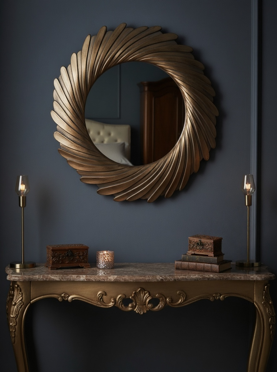Classic Gold JS Decorative Mirror