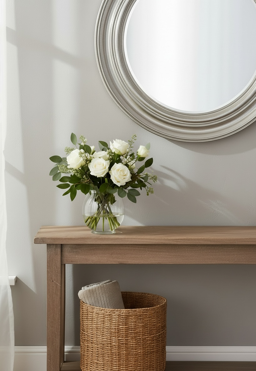 Champagne Rings Decorative Mirror