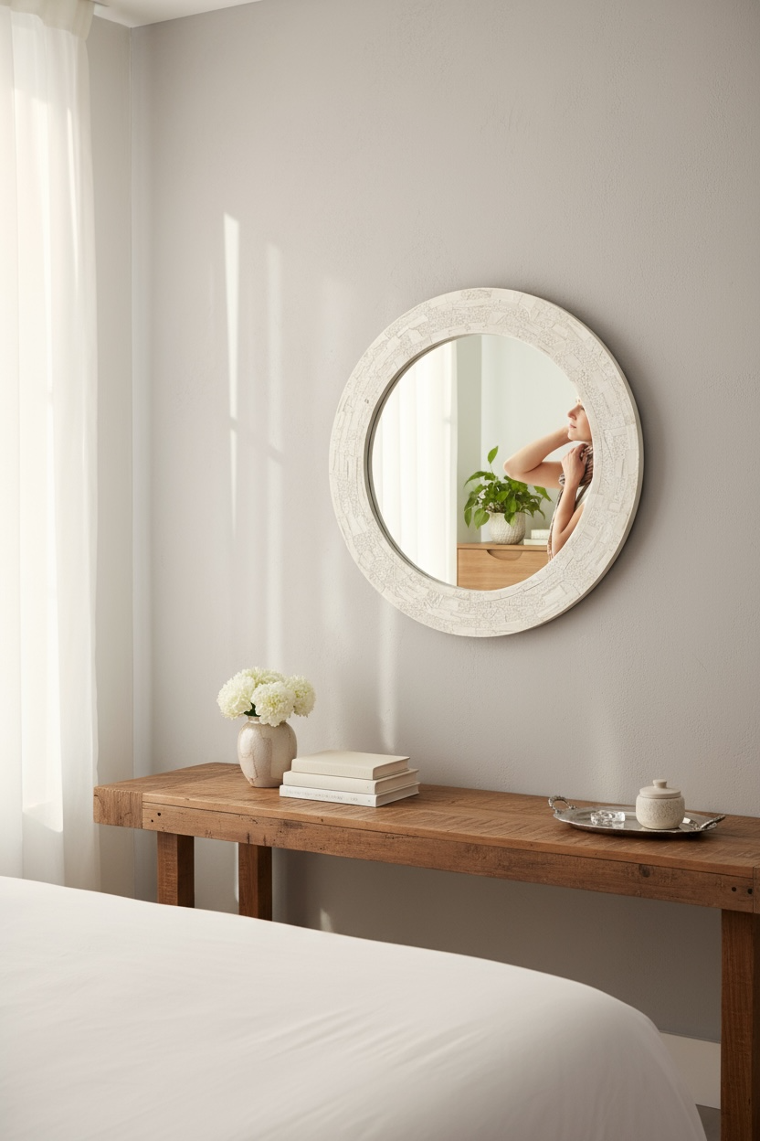 Ivorian MOP Decorative Mirror