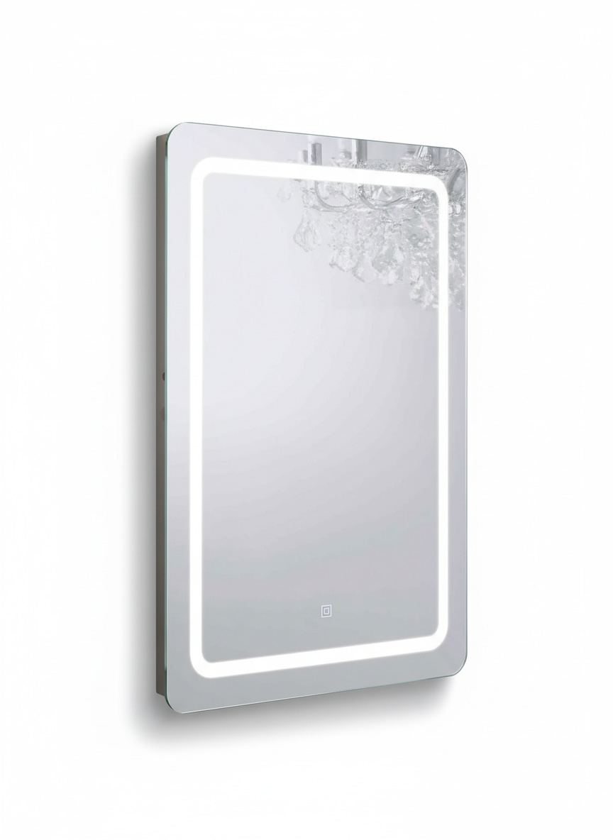 Curlicue LED Mirror
