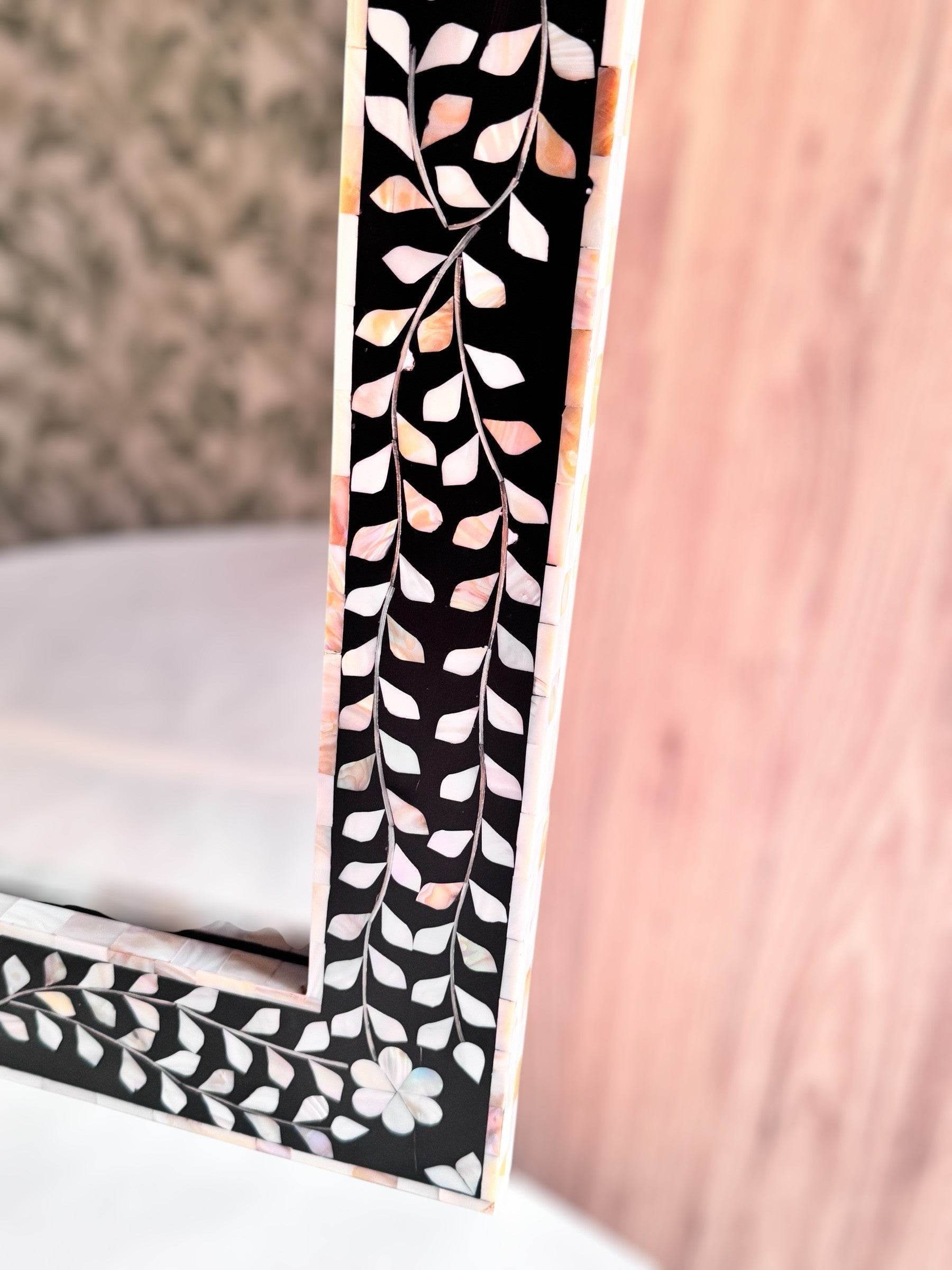 Blossom Full length mother of pearl mirror - Mirrorwalla