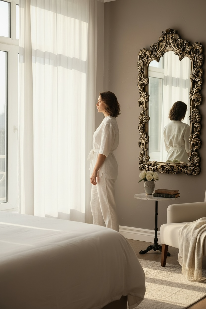 Ornoat European art mirror