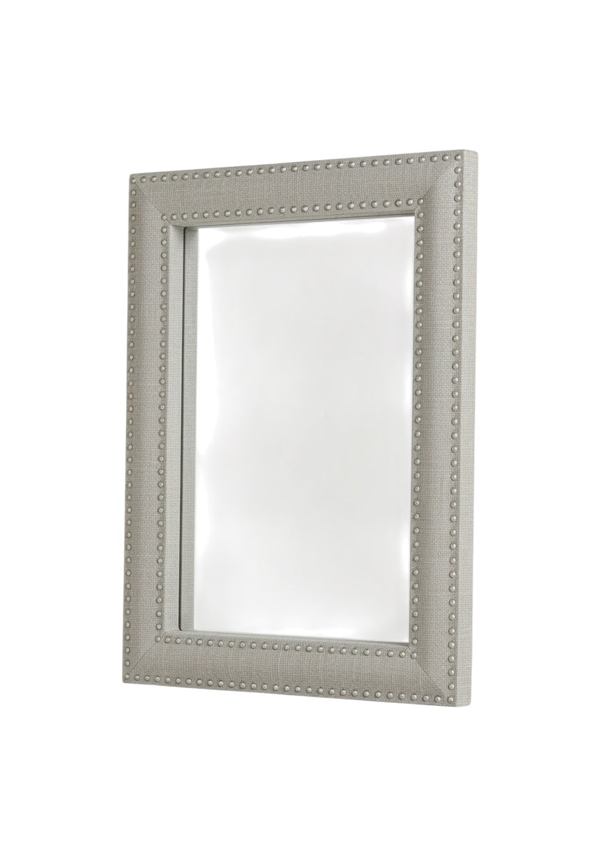 Decorative Square Velvet Mirror