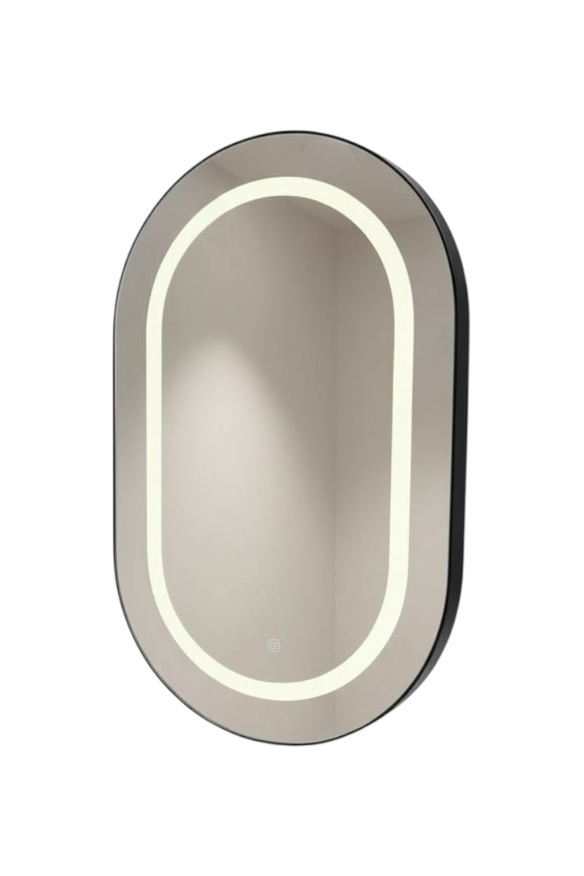 Black Capsule Storage led mirror