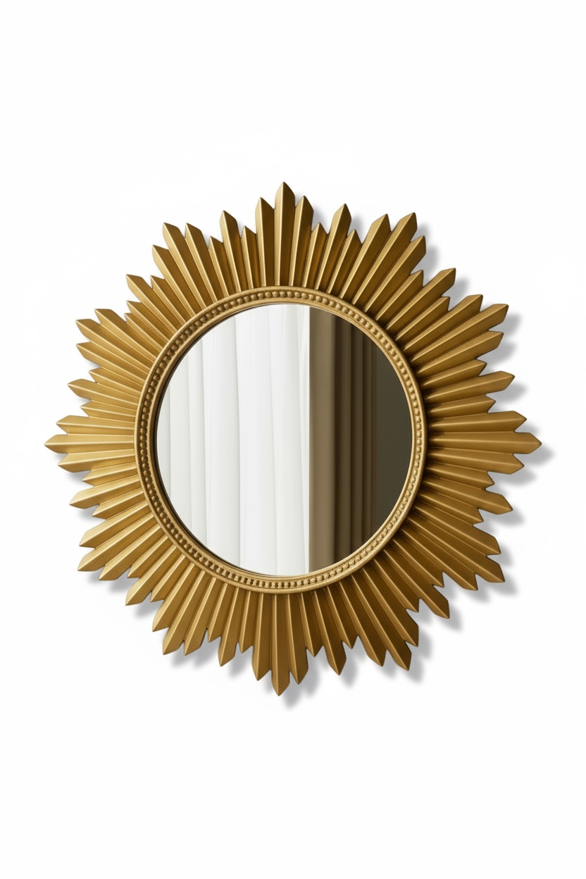 Gold Sun Rising Dc Mirror