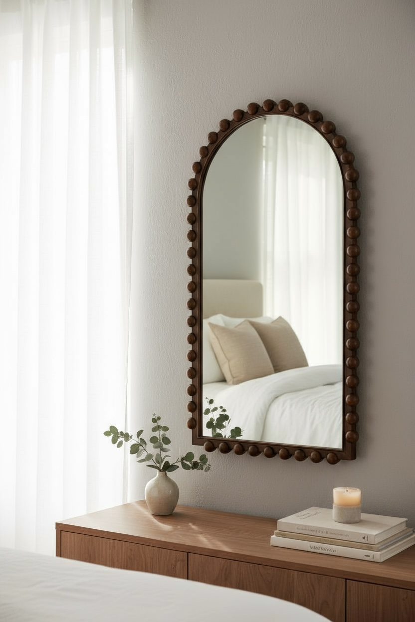 Classic Teak Decorative Mirror