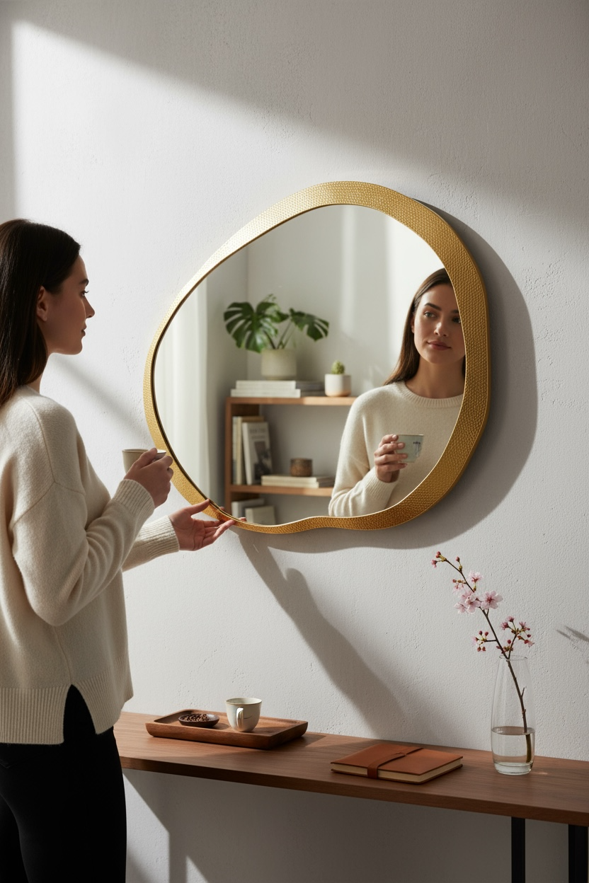 Metal Megna Decorative Mirror
