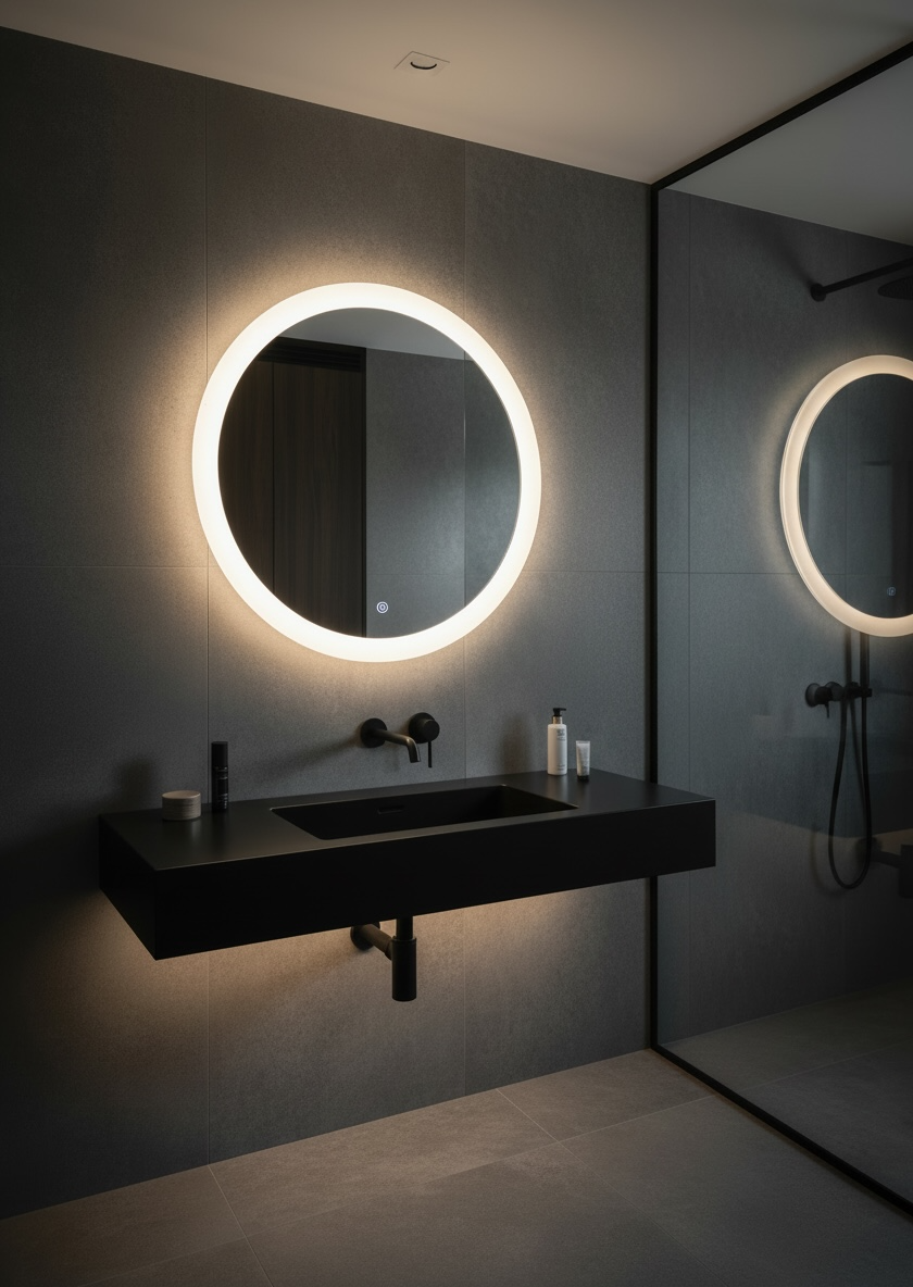 LED Back-litit Mirror