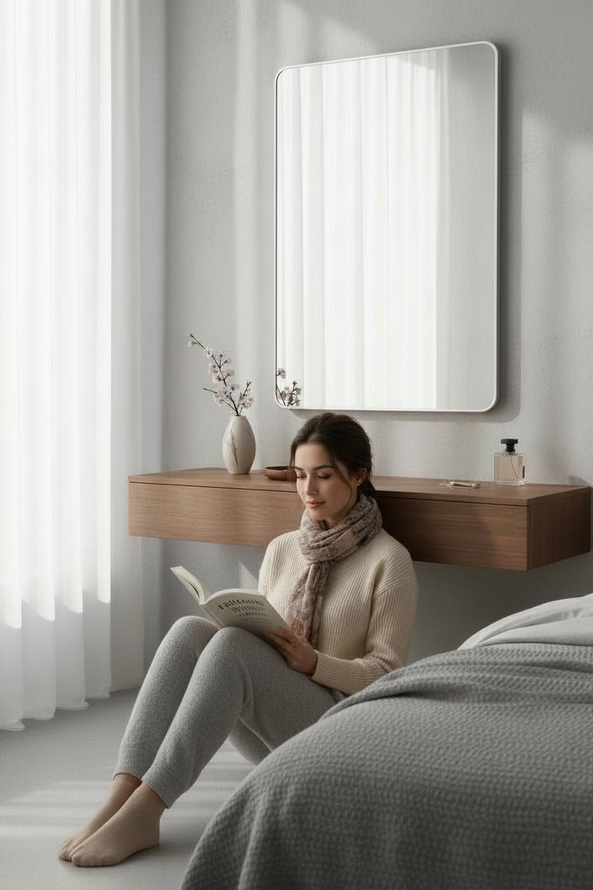 White GRT Decorative Mirror