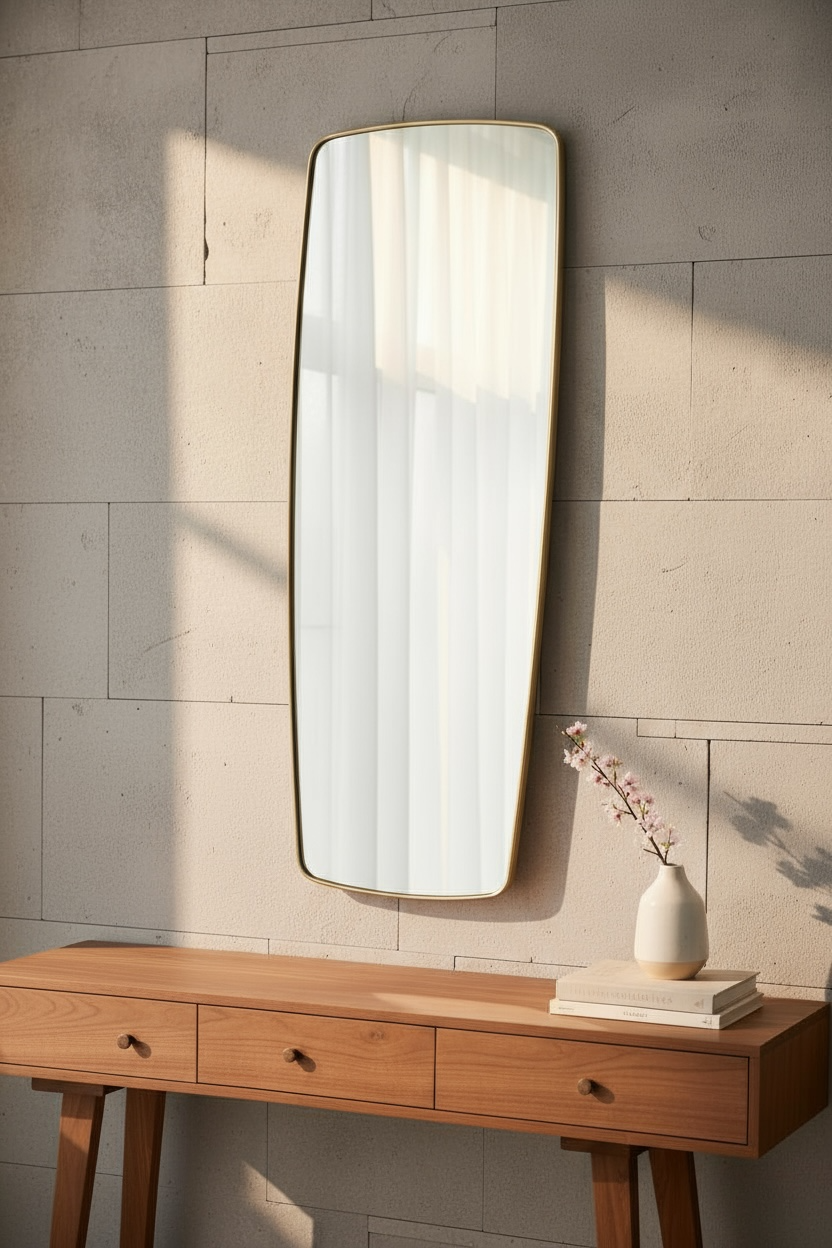 Gold-orzo Dresser Mirror