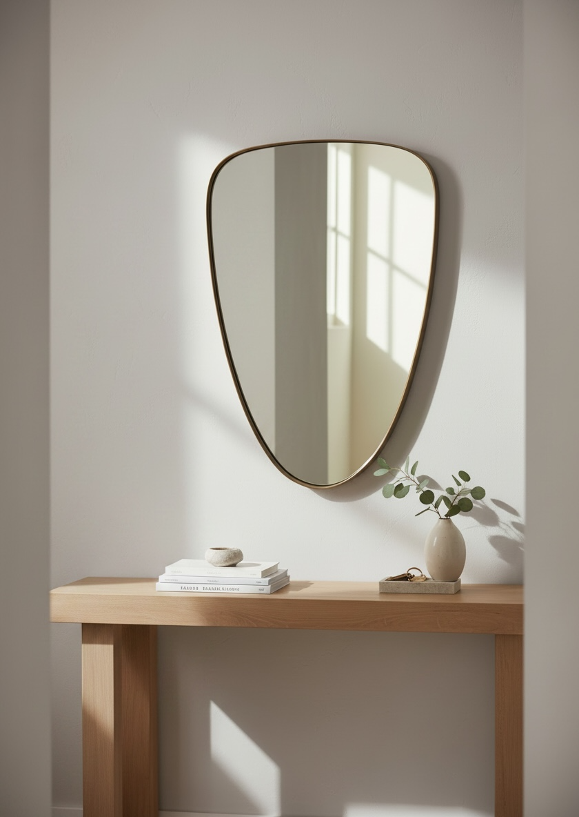 Visel gold decorative mirror